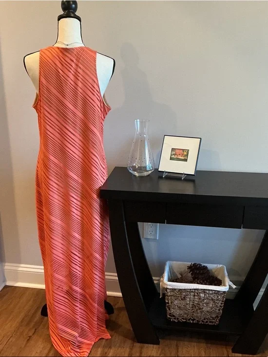 Apt. 9 Orange Striped Maxi Dress - Picture 5 of 5